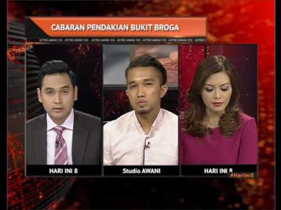 Cabaran pendakian Bukit Broga