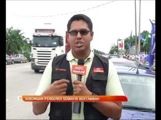 Sokongan pengundi semakin bertambah