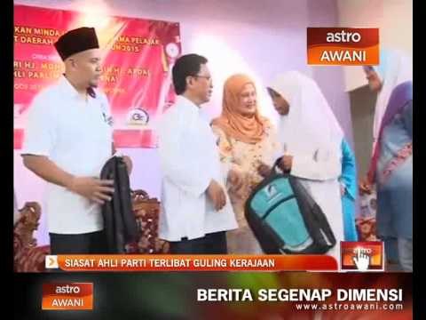 Siasat ahli parti terlibat guling kerajaan