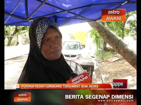 Peniaga resah longkang tersumbat biak aedes
