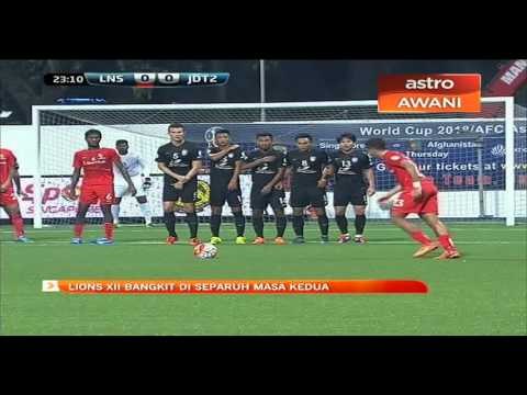 Lions XII bangkit di separuh masa kedua tundukkan JDT 2