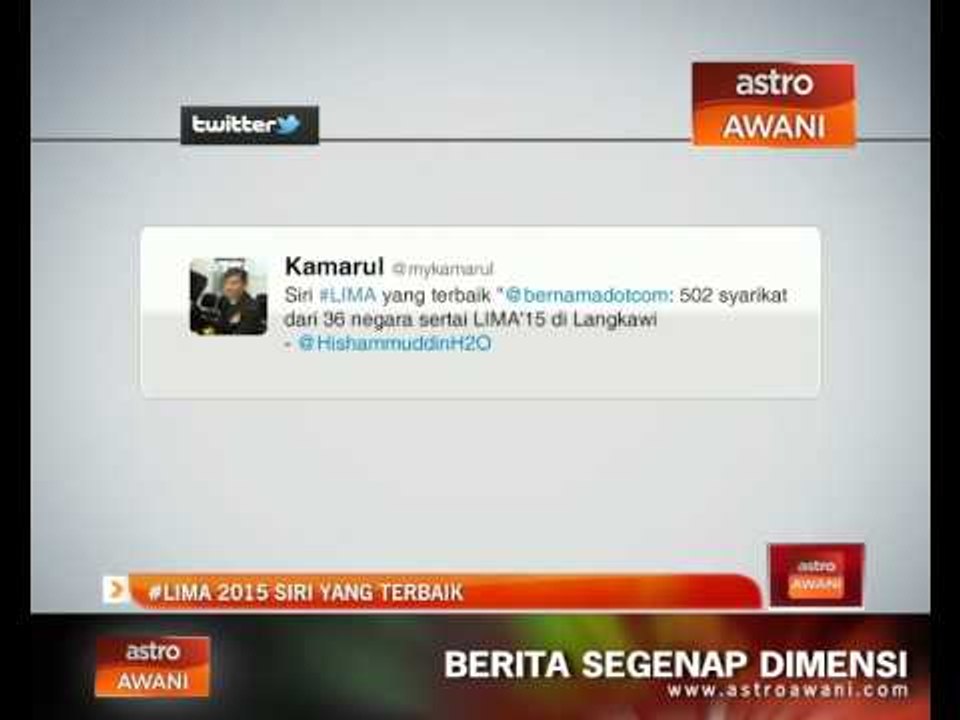 LIMA 2015 Mac ini paling meriah