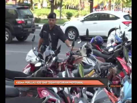 Kedah perluas Bar Kod cegah kecurian motosikal