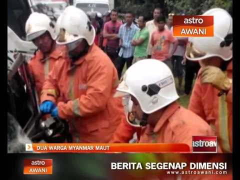 Dua warga Myanmar maut