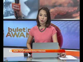 Lebuhraya Tun Dr Lim Chong Eu ditutup untuk kerja forensik