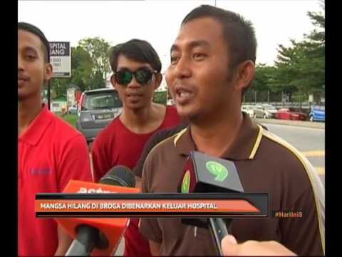 Mangsa hilang di Broga dibenarkan keluar hospital