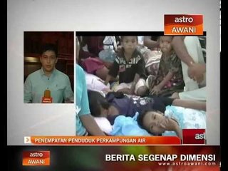 Penempatan penduduk perkampungan air