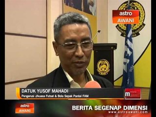 Venue Liga Futsal Kebangsaan 2014/2015 lebih sesuai