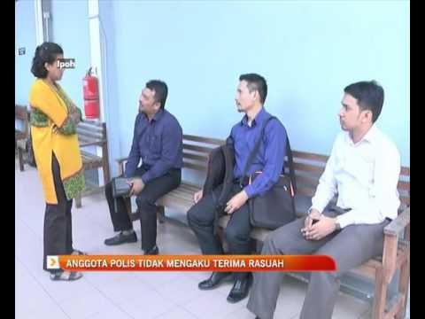 Anggota polis tidak mengaku terima rasuah