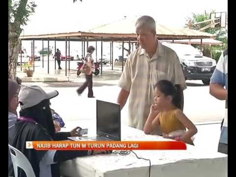Najib Razak harap Tun M turun padang lagi
