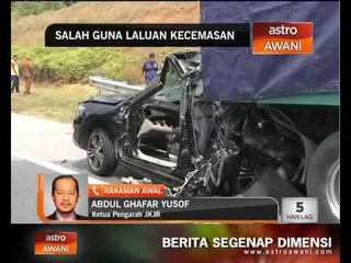Pengguna laluan kecemasan tanpa sebab perlu disaman