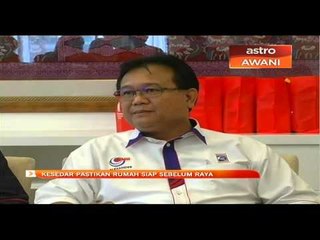 KESEDAR pastikan rumah siap sebelum raya