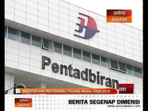 Malaysia Airlines kembali pulang modal pada 2018