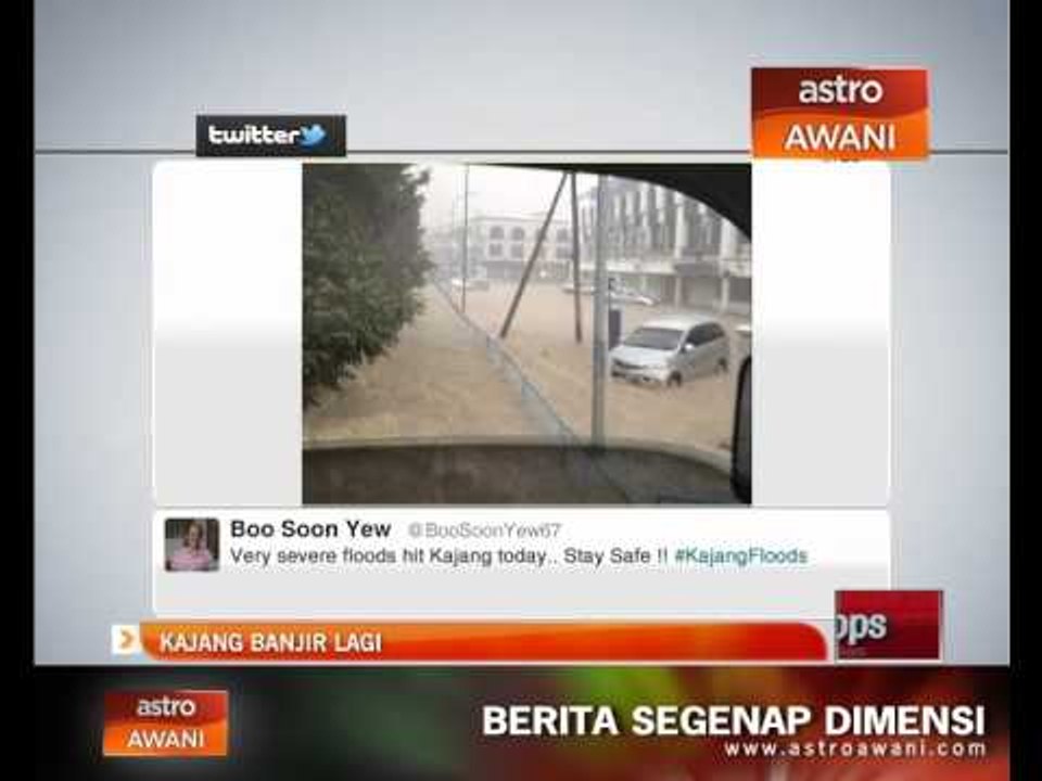 Kajang banjir lagi