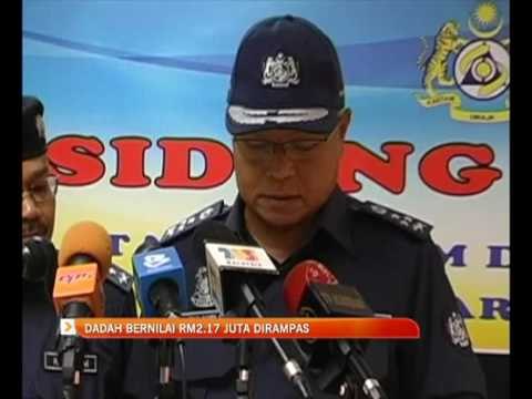 Dadah bernilai RM2.17 juta dirampas