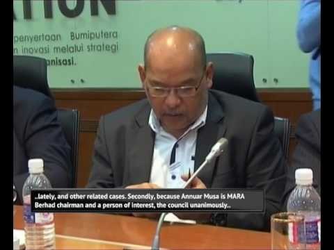 Annuar Musa suspended as MARA Chairman