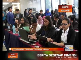 Persidangan Parlimen dijangka hangat