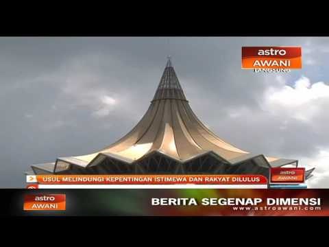 Usul melindungi kepentingan istemewa dan rakyat diluluskan