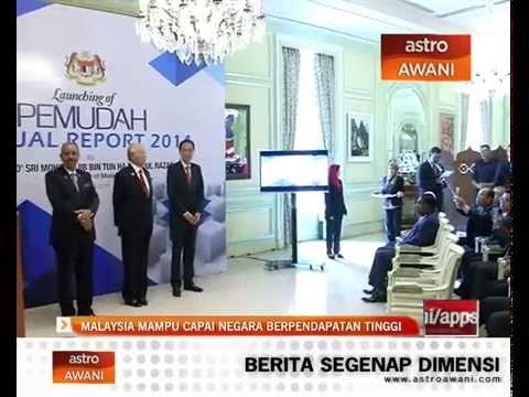 Malaysia mampu capai negara berpendapatan tinggi