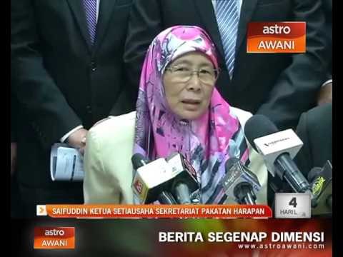 Saifuddin dilantik sebagai Ketua Setiausaha Sekretariat Pakatan Harapan