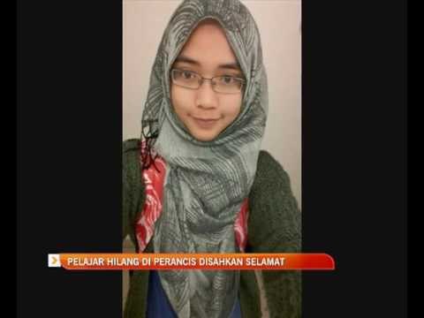 Pelajar hilang di Perancis disahkan selamat