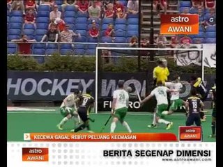 Kecewa gagal rebut peluang keemasan