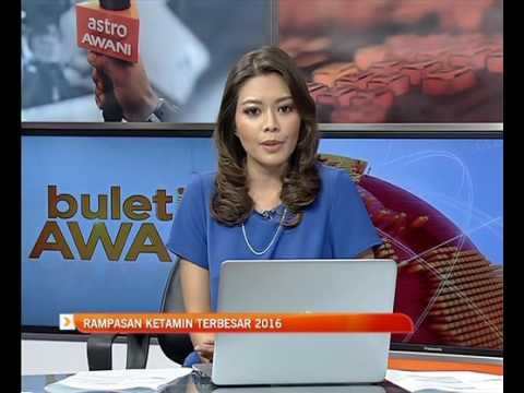 Rampasan ketamin terbesar 2016