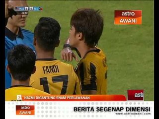 Download Video: Sukan Sea Singapura: Nazmi digantung enam perlawanan