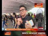 FIT Malaysia 2015 Johor: Tarian senaman di pentas utama