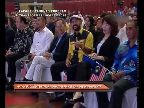 Mat Over, David Teo tarik perhatian PM ketika pembentangan NTP