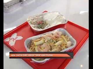Menu santan baru AirAsia tawar lebih pilihan