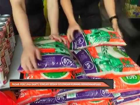 Pasar percuma bantu ringan beban golongan kurang berkemampuan