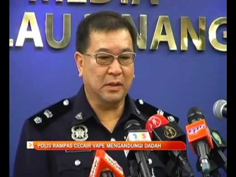 Polis Pulau Pinang rampas cecair vape mengandungi dadah