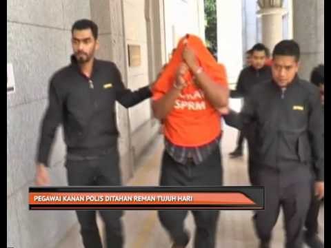 Pegawai kanan polis ditahan reman tujuh hari