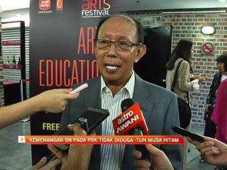 Kemenangan BN pada PRK tidak diduga - Tun Musa Hitam