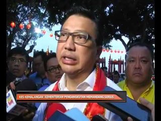 Kes kemalangan: Kementerian Pengangkutan memandang serius