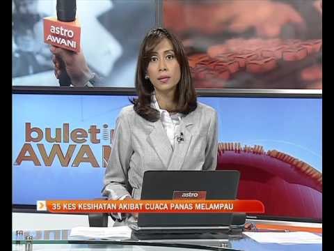 35 kes masalah kesihatan akibat cuaca panas melampau