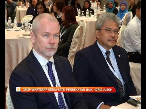 Grup WhatsApp satu pendekatan yang baik - Idris Jusoh