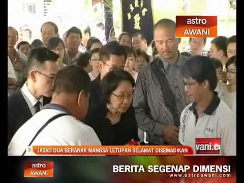 Jasad dua beranak mangsa letupan Bangkok selamat disemadi