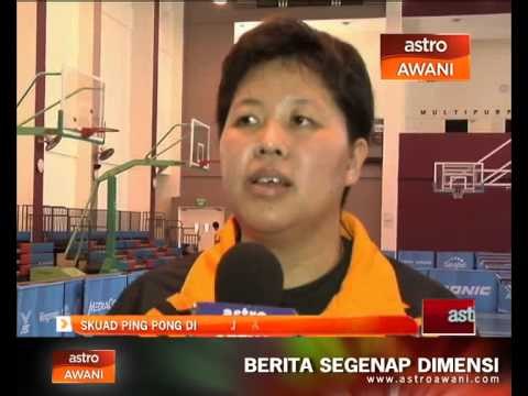 Skuad ping pong dijangka sumbang pingat pertama