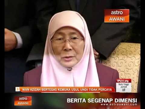 Wan Azizah bertegas tetap kemuka usul undi tidak percaya