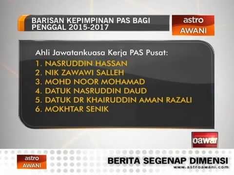 Muktamar PAS 2015: Tuan Ibrahim dipilih Timbalan Presiden PAS