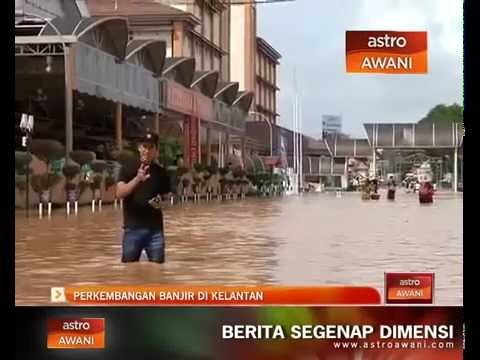 Perkembangan banjir di Kelantan (Khamis, 25 Dis, 12 tengahari)