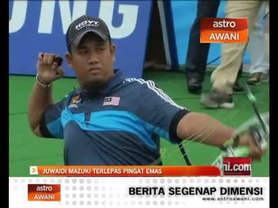 Juwaidi Mazuki terlepas pingat emas