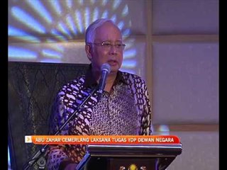 Abu Zahar cemerlang laksana tugas YDP Dewan Negara