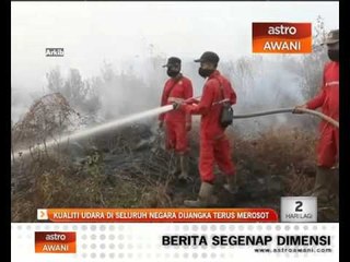 Jerebu terus parah