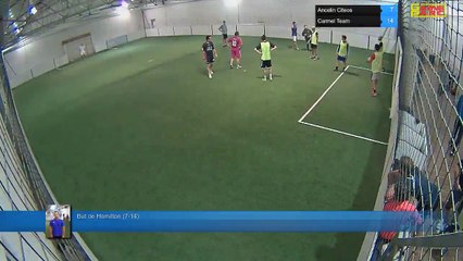 But de Hamilton  (7-14) - Ancelin Citeos Vs Carmel Team - 05/12/17 19:00 - LIGUE 2