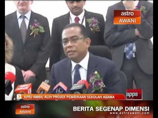 KPRJ ambil alih projek pembinaan sekolah agama