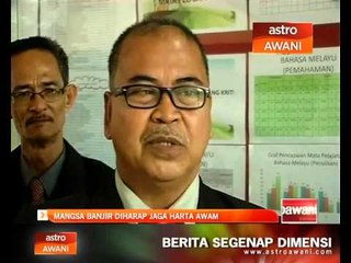 Mangsa banjir diharap jaga harta awam