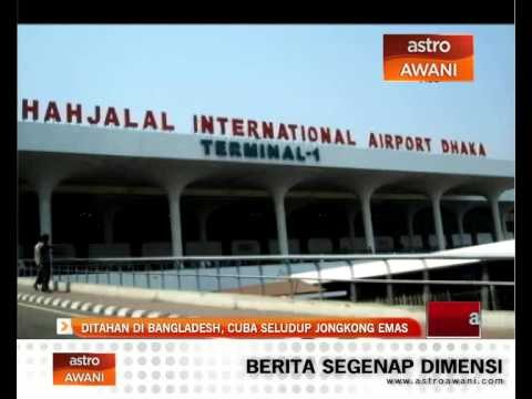 Ditahan di Bangladesh, cuba seludup jongkong emas